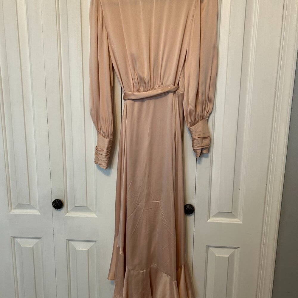 Zimmerman blush wrap dress, size 0 - Picture 5 of 5